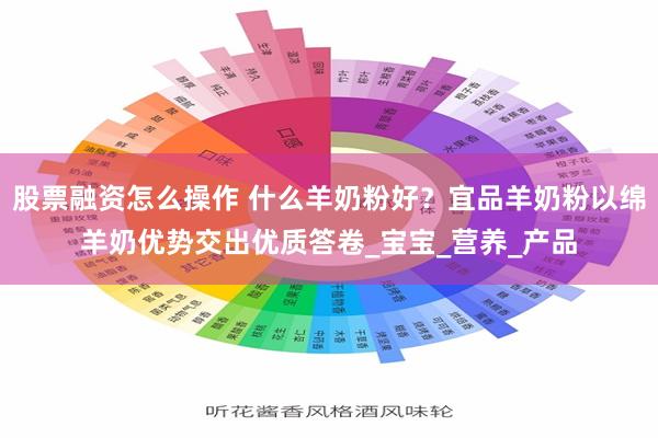 股票融资怎么操作 什么羊奶粉好？宜品羊奶粉以绵羊奶优势交出优质答卷_宝宝_营养_产品